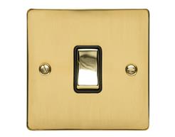 Elite Flat Plate Polished Brass T01