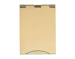 Elite Floor Socket Satin Brass FT04