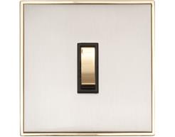 Satin Nickel with Polished Brass