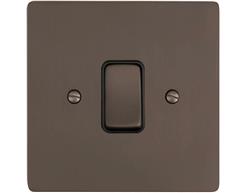 Stylist Bronze Flat Plate Range Switches & Sockets, L09
