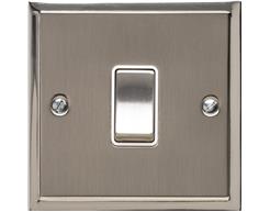 Stepped Plate Satin Nickel Dual Finish S05