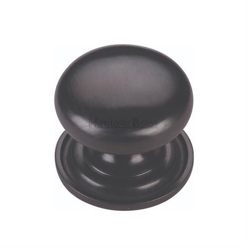 Victorian Round Cabinet Knob with Base