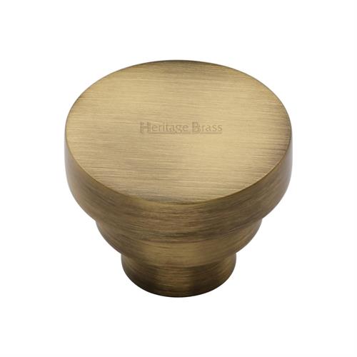 Round Stepped Cabinet Knob