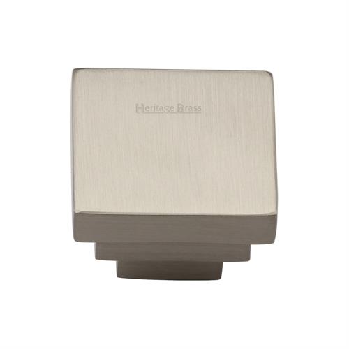 Square Stepped Cabinet Knob