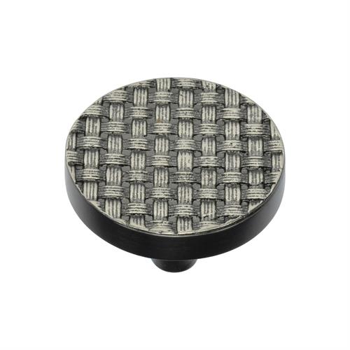 Round Weave Cabinet Knob