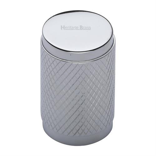 Cylindric Knurled Cabinet Knob