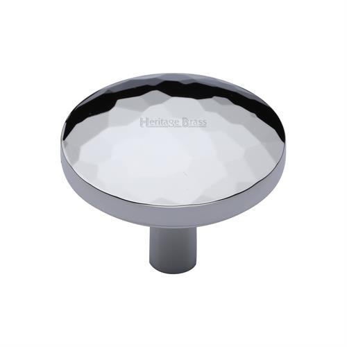 Round Hammered Cabinet Knob