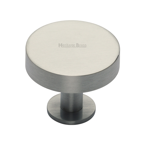Disc Cabinet Knob With Base