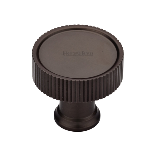 Heritage Brass Cabinet Knob Florence Linear Design