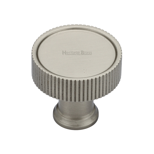 Heritage Brass Cabinet Knob Florence Linear Design