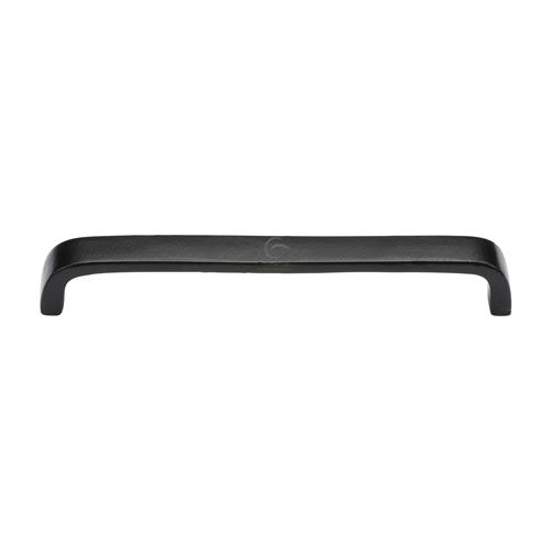 Matt Black Iron Curved D Shaped Cabinet Pull Handle