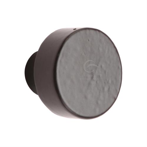 Matt Black Iron Helios Cabinet Knob