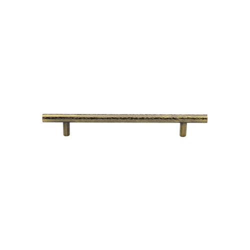 T-Bar Cabinet Pull Hammered Design