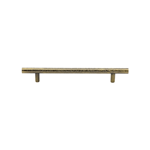 T-Bar Cabinet Pull Hammered Design