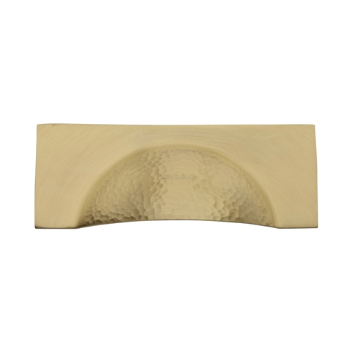 Hampshire Drawer Cup Pull Hammered Design