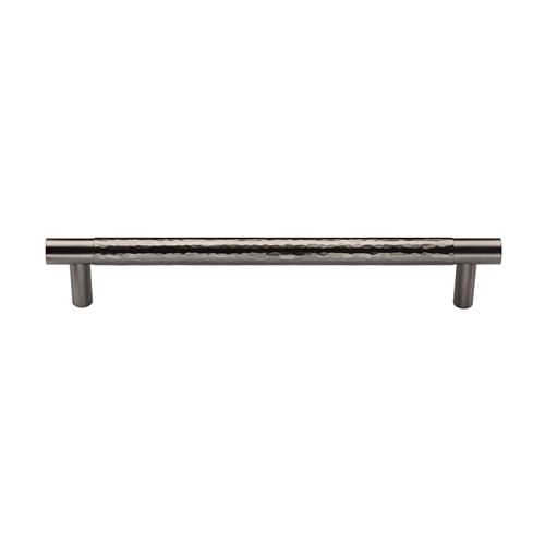 Heritage Brass Cabinet Pull Partial Hammered Design