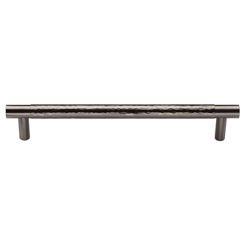 Heritage Brass Cabinet Pull Partial Hammered Design
