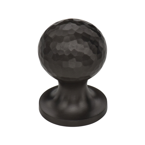 Ball Cabinet Knob Hammered Design