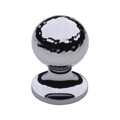 Ball Cabinet Knob Hammered Design