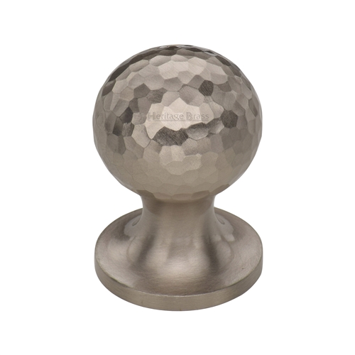 Ball Cabinet Knob Hammered Design