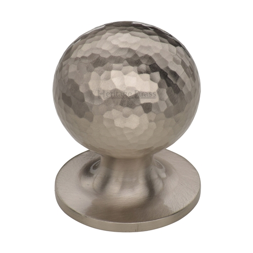 Ball Cabinet Knob Hammered Design