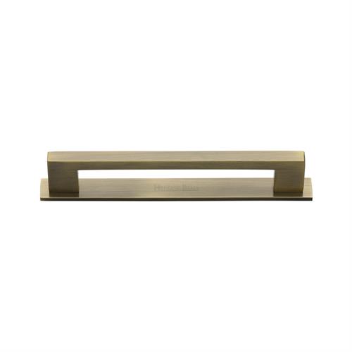 Metro Cabinet Pull Handle with Plate