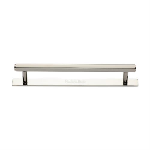 Hexagonal Cabinet Pull Handle with Plate