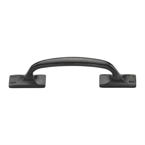 Rustic Bronze  Offset Cabinet Pull Handle 