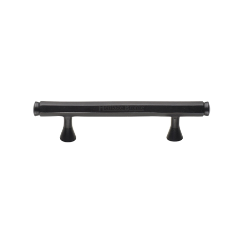 Rustic Bronze Cabinet Pull Hexagon Design