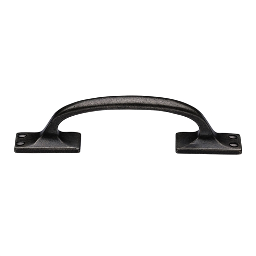 Rustic Bronze  Offset Cabinet Pull Handle 