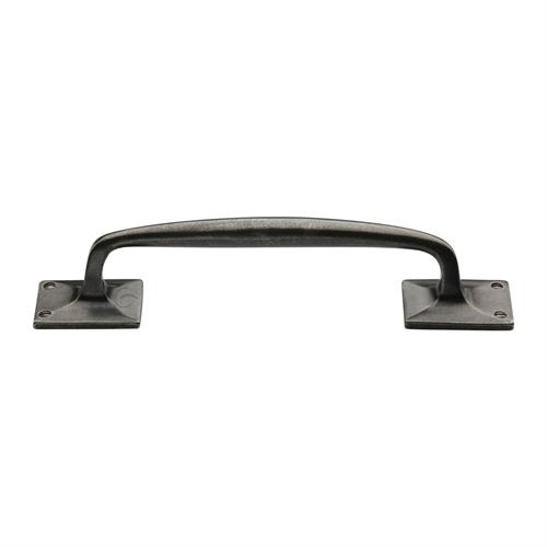 Rustic Bronze  Offset Cabinet Pull Handle 