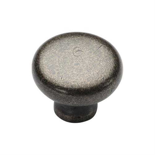 Rustic Bronze Round Cabinet Knob