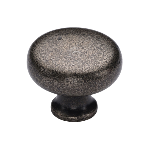 Rustic Bronze Round Cabinet Knob