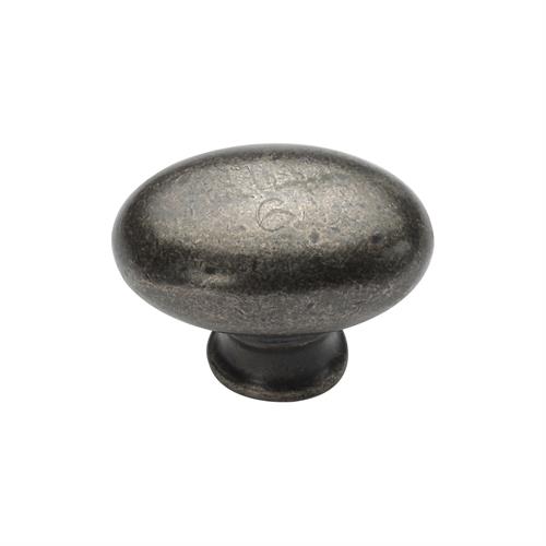 Rustic Bronze Oval Cabinet Knob