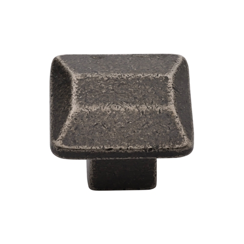 Rustic Bronze Cabinet Knob Trapezoid Design