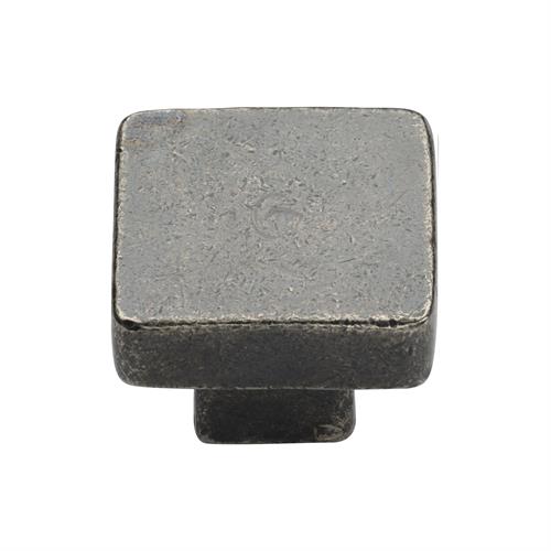 Rustic Bronze Square Cabinet Knob