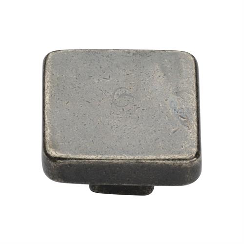 Rustic Bronze Square Cabinet Knob