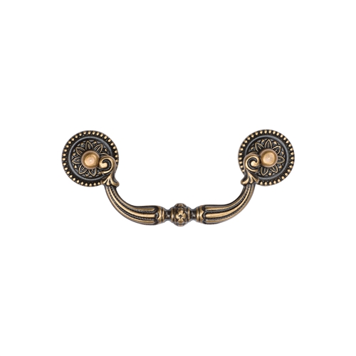 Ornate Swan Drawer Drop Pull
