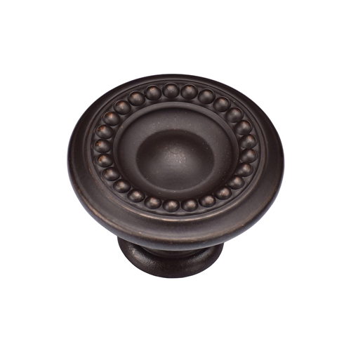 Beaded Round Knob