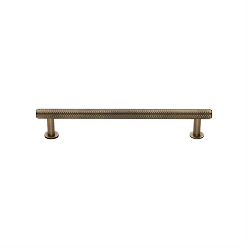 Knurled Cabinet Pull Handle with Rose