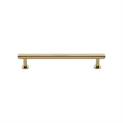Knurled Cabinet Pull Handle with Rose