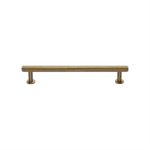 Knurled Cabinet Pull Handle with Rose