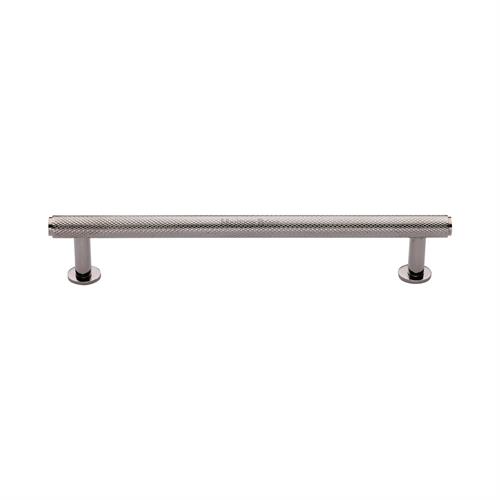Knurled Cabinet Pull Handle with Rose