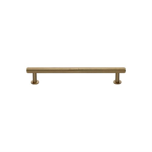 Knurled Cabinet Pull Handle with Rose