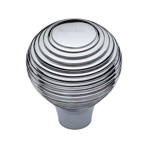 Reeded Cabinet Knob