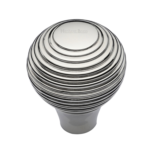 Reeded Cabinet Knob