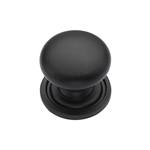 Victorian Round Cabinet Knob with Base