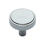 Stepped Disc Cabinet Knob