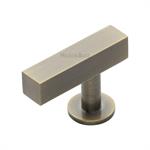 Offset Square Cabinet Knob