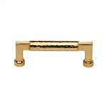 Hammered Bauhaus Cabinet Pull